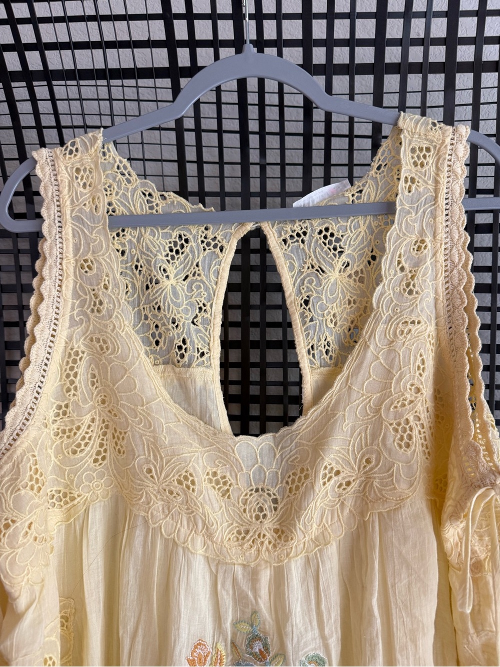 Free people Eye Catcher Bloomsie Romper double butter yellow - Picture 3 of 9